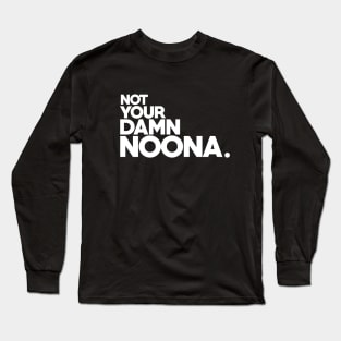 Not Your Noona Long Sleeve T-Shirt